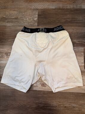 Adidas Aeroready Football Shorts Men's 4XL White - Padded - GUC